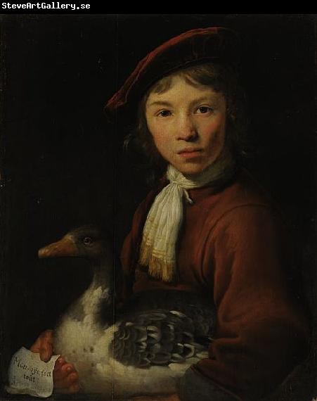 Jacob Gerritsz Cuyp A Boy with a Goose